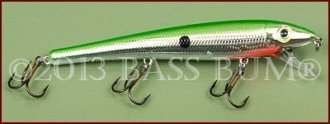 Wild Shiner - Strike King - Green Chrome