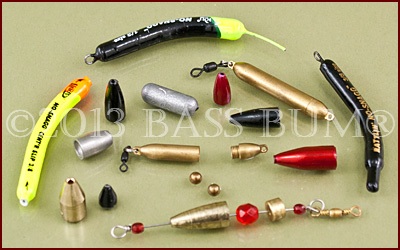 fishing rigs bass sinkers weights sinker making line bassfishingandcatching hook bite