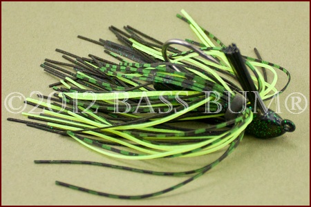 BOOYAH A-Jig - Black/Chartreuse 