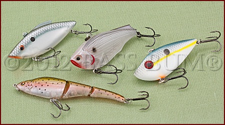 Lipless Crankbaits, Rattle Trap, Crankbait Lures, Best Bass Fishing Lures