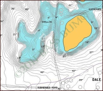 Lake Map - Navionics Digital