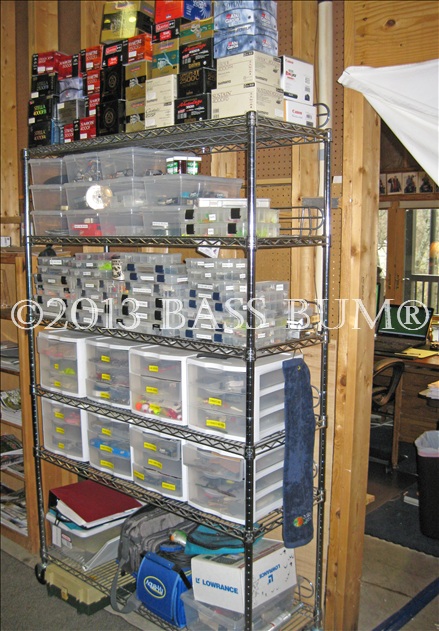 Fishing Tackle Gear - A Fishing Man Cave - Fishing Tackle ...