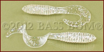 Clear Plastic Grubs Are Smallmouth Catchers!  