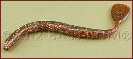 Plastic Worm - Mann Paddle Tail Worm, 7 inch