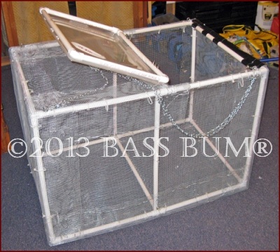 Minnow Cage - PVC Homemade