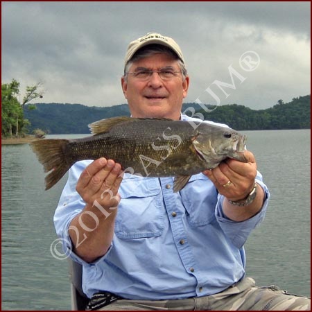 Purd and a Dale Hollow Smallmouth Bass 