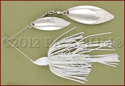 Spinnerbait War Eagle Double Willow White