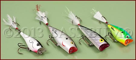 Bass Poppers Assorted Styles