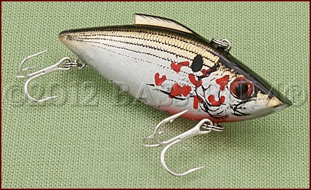 Lipless Crankbait Rat-L-Trap White Bleeding Shad 