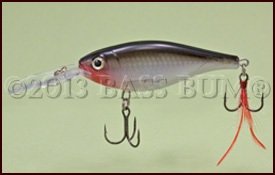 Crankbait - X-Rap Shad - Olive Green 