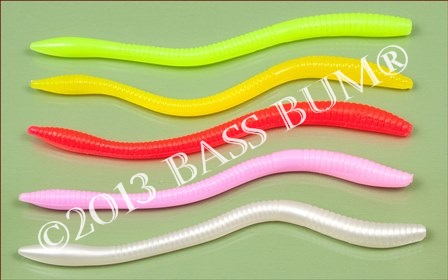 Traditional Bright Colors for Floating Worms