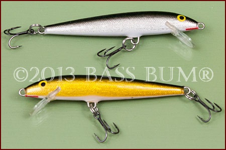 Pond  Lure - Rapala Original Flaoting Minnows