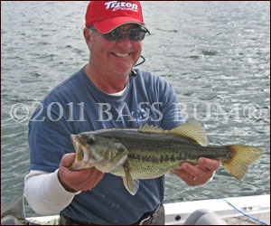 Mitch's Largemouth Bass Grin Says it All