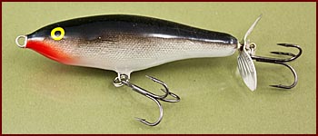 Topwater Prop Bait SkitterProp Silver-Black Back 